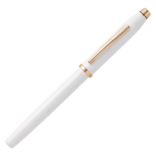 Cross Cross Century ll Pearl White & Rose Gold Fine Fountain Pen