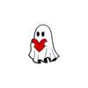 4Styles Halloween Ghost Collection Brooches Cartoon Spooky Hold Knife Heart Drink Design Enamel Pins With Free Shipping