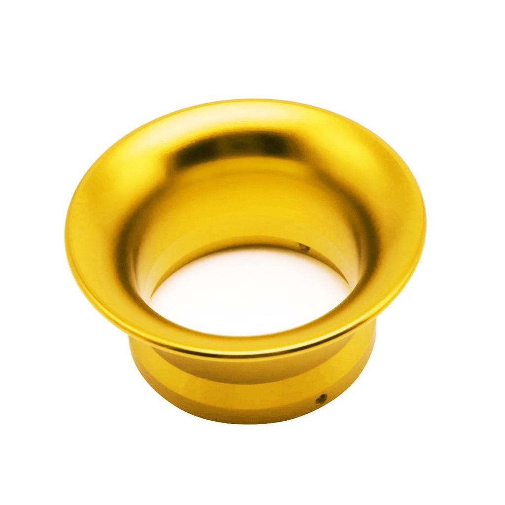 ZSDTRP 63mm Motorcycle Carburetor Air Filter Interface Wind Cup Horn Velocity Stack with Mesh Net for PWM PWK 34 36 38 40 42mm