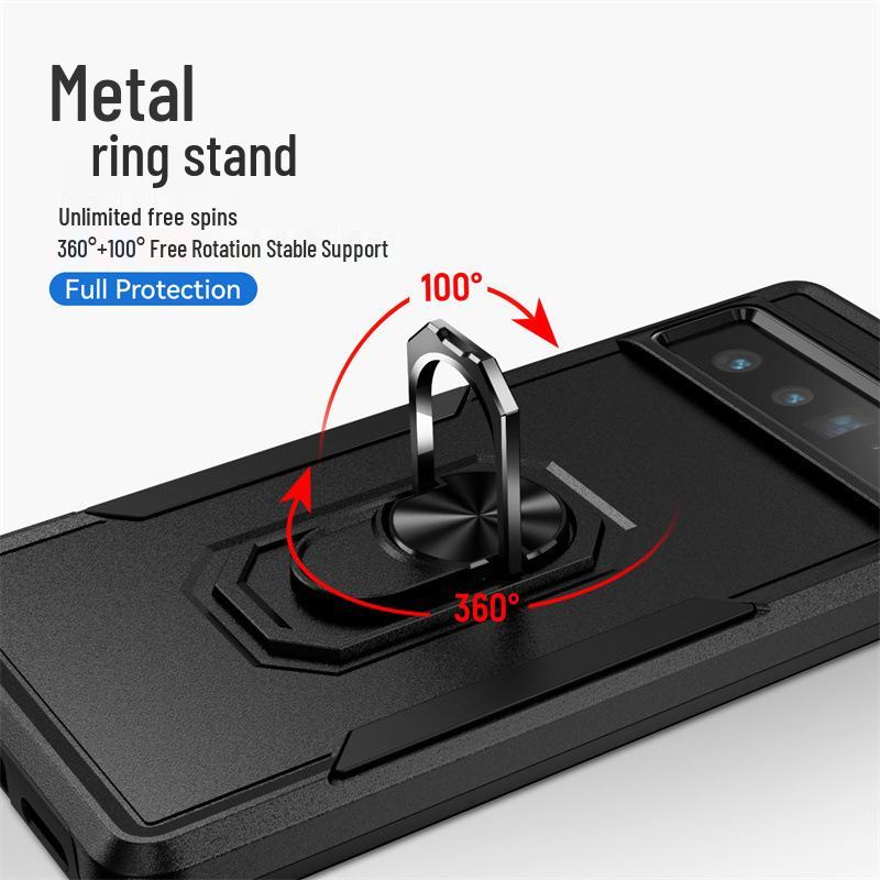 Google Pixel 7 Pro Ring Armor Drop-proof Case 10a Trailblazer 11 Pro Bracket Protective Cover