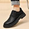 2026 New Genuine Leather Oxford Shoes Breathable Outdoor Sneakers Men Shoes Handmade Leather Shoes Casual Shoe Walking Shoes Men
