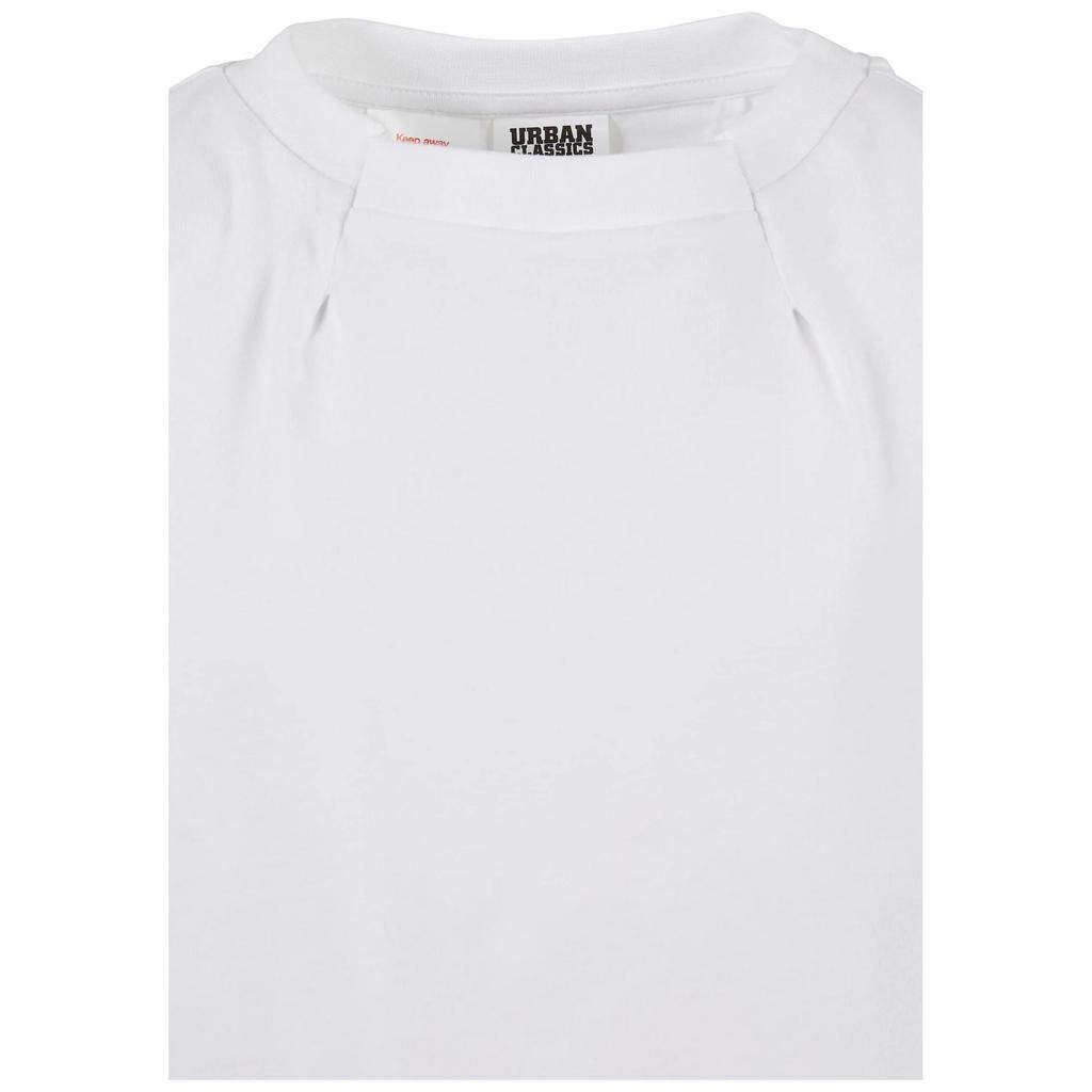 Urban Classics Girls Pleated Organic Oversized T-Shirt