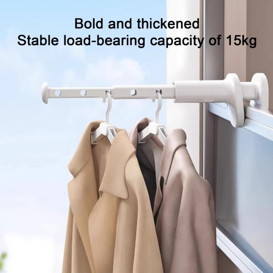 Folding Clothes Drying Rack Collapsible Travel Clothes Rack 5-Hole Windproof Portable Drying Rack for Laundry RV Traveling Cruise Ship