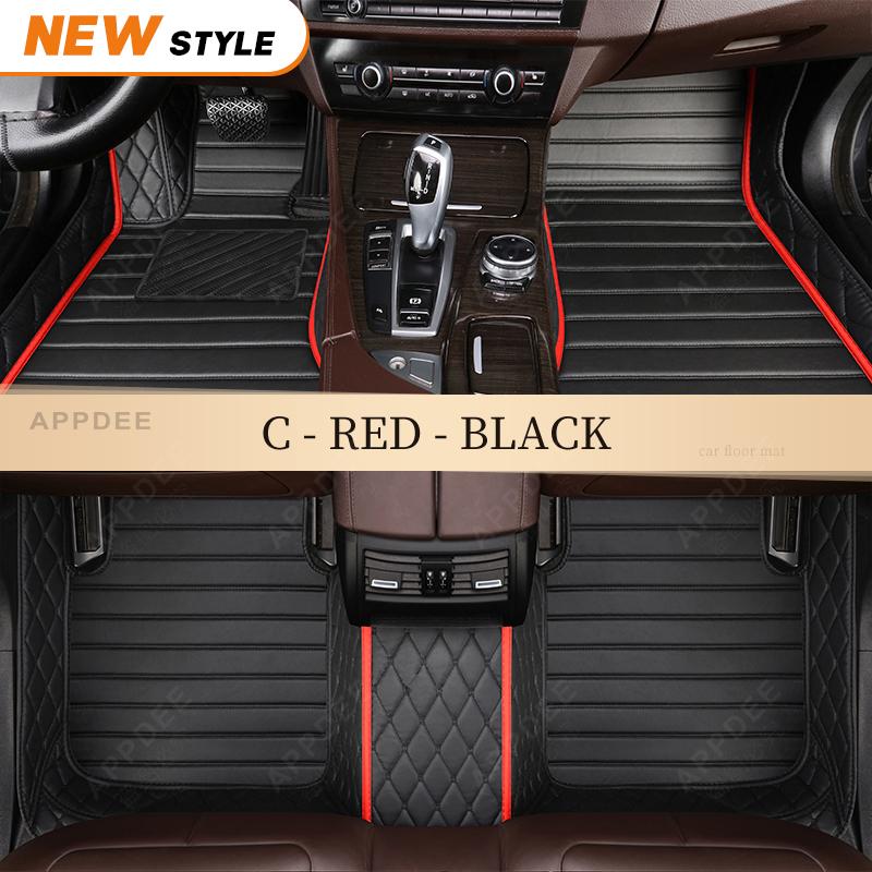 APPDEE Car floor mats for Mitsubishi outlander (FIVE SEAT) 2008 2009 2010 2011 2012  auto foot Pads automobile