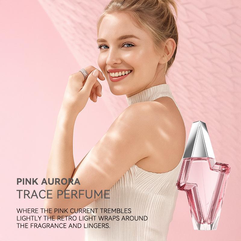 Kadınlar İçin Pembe Aurora İzli Parfüm – Çiçeksi Meyveli Uzun Süre Kalıcı EDP