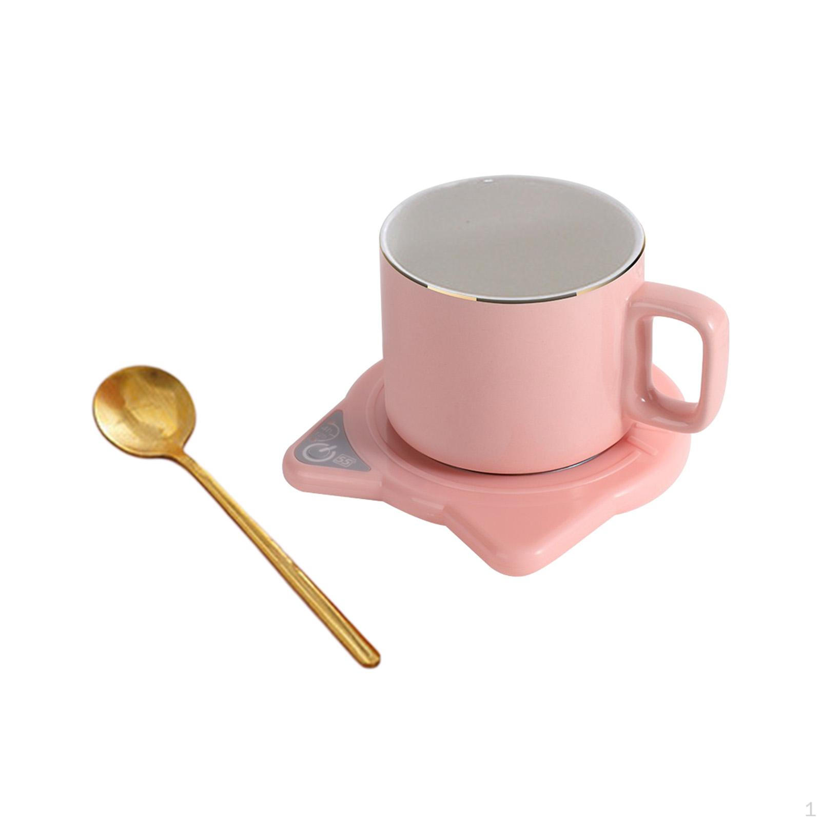 

Подставка для кофе USB электрическая подставка для чашки чая пива розовый