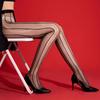 Fake Garter Suspender Belt Thigh High Stockings Women Sexy One Piece Open Crotch Tights 5D Oil Shiny Pole Dance Clubwear
