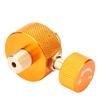 Gas Head Adapter, Metal Gas Adapter   Portable Copper Gas Cylinder Converter for Middle High Pressure Gas Converter