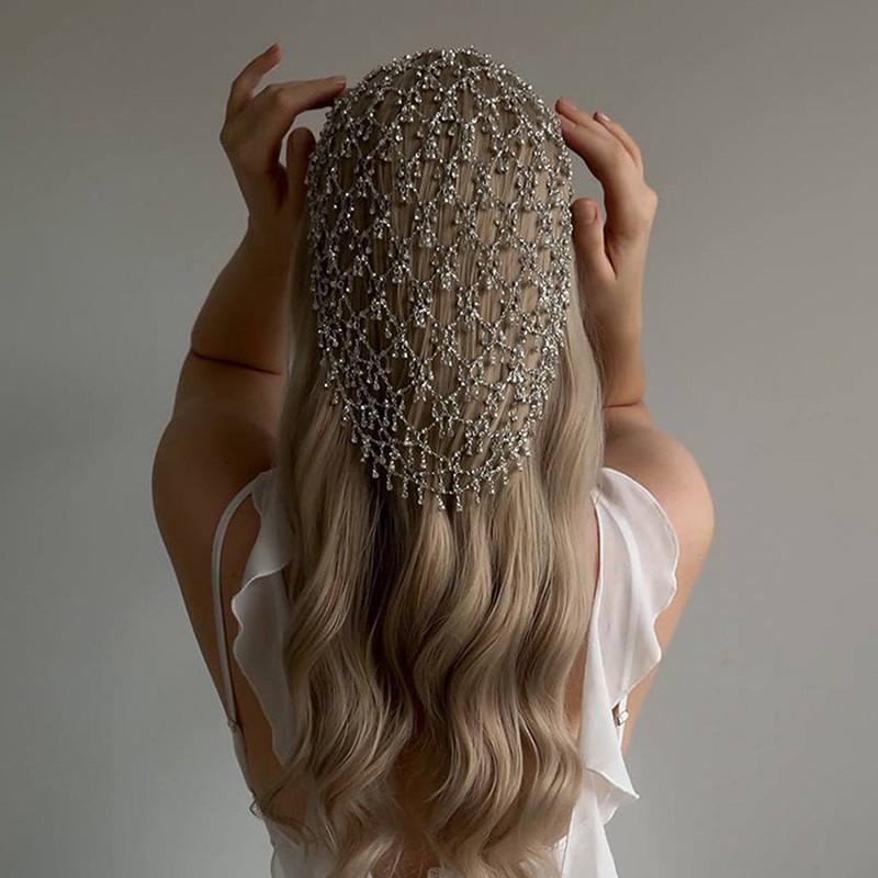Haarschmuck Hochzeit Braut Elegant Lange Quasten Schmuck Abendessen Retro Haarband