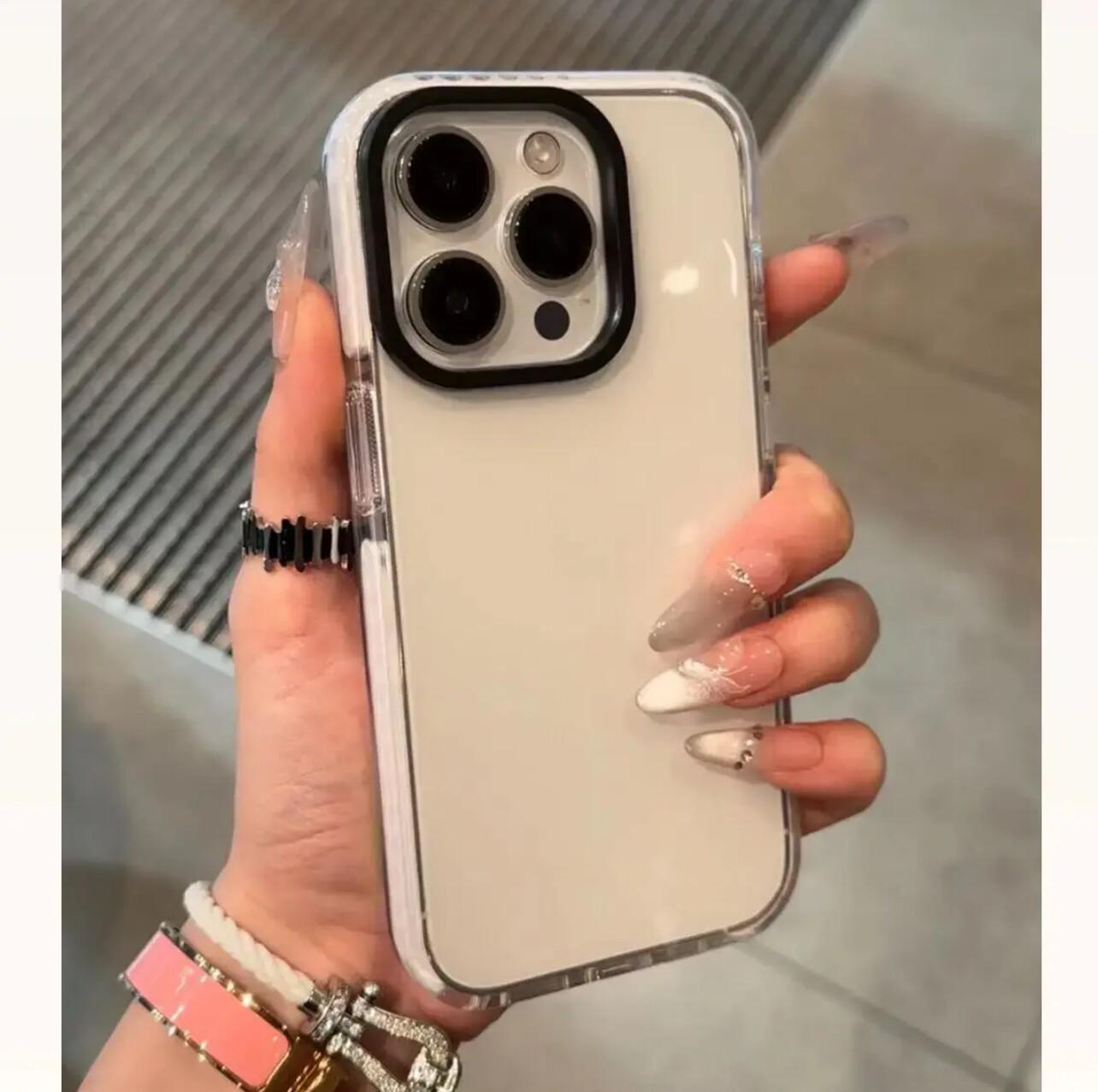 

Transparent Drop-Proof Phone Case for iPhone 13/14 Pro Max - Simple, New, and Protective Cover iPhone 13
