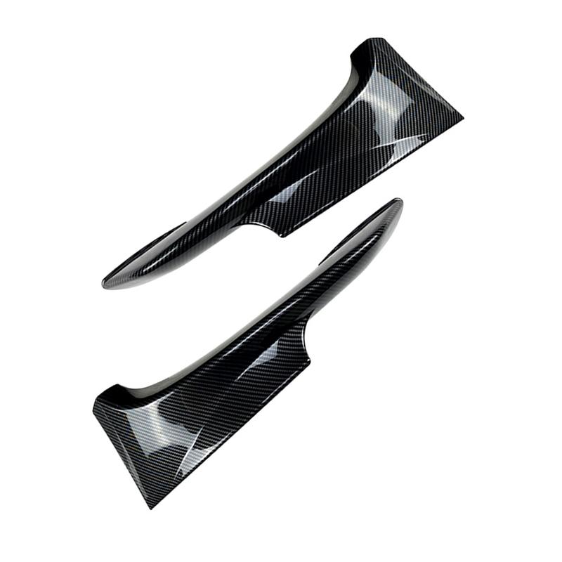 Car Front Bumper Side Splitter Cover Air Vent Intake Lower Spoiler Canards For BMW 3 Series E92 E93 LCI M Sport 2010-2014 M-Tech
