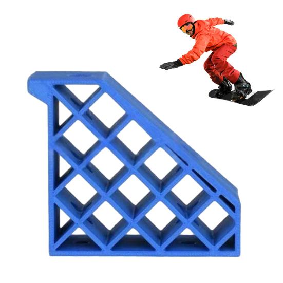 Yousheng Wall Mount Ski Storage Rack Heavy Duty 3D Printed Home Shed Garage Snowboard Holder Hanger Storage Bracket