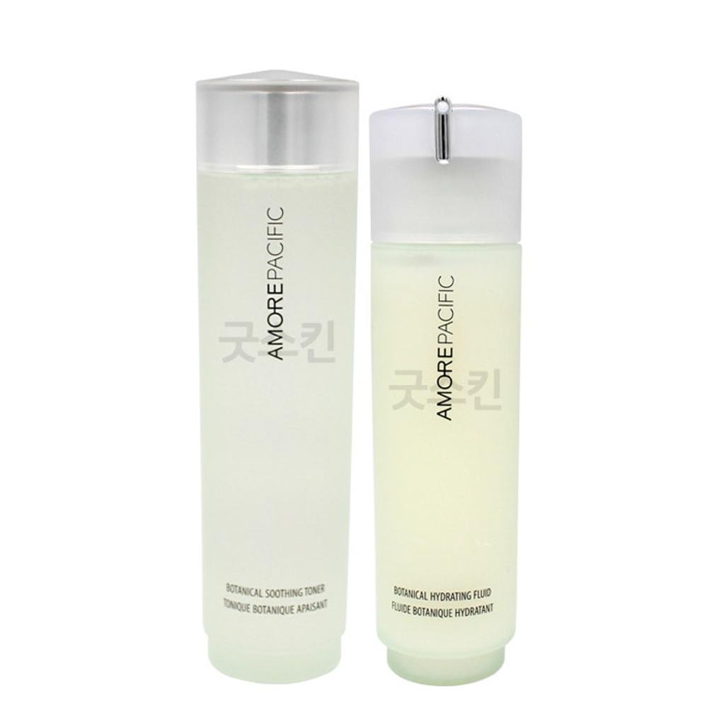 Amorepacific Botanical 2 types (toner + fluid) G