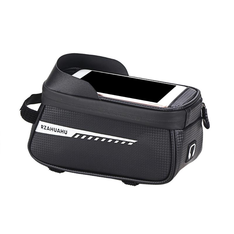 Multifunctional Bicycle Bag Waterproof Bike Top Tube Bag Cycling Phone-Case Holder for Under 6.5'' Phones Bike Accessory