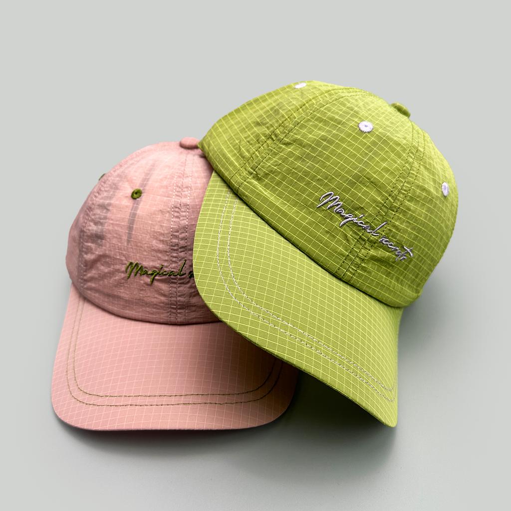 Embroidered Letters Quick Drying Baseball Hats New Unisex Breathable Outdoor Sunshade Travel Versatile Check Fashion Peaked Caps