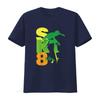 Sk8Boy Skateboard T Shirt Boys vintage Washed Soft Comfortable Versatile fashion Top For Everyday Wear Breathable Casual