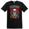 Blood Splatter Academy Graphic T Shirt with Cartoon Design for Casual Tee