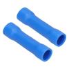 1000 Pcs Blue Butt Connectors Fully Insulated Crimp Terminal Connectors for Automotive Electronic