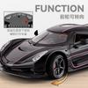 1:24 KNSG Jesko Absolut ONE 1 Gemera GT Supercar Alloy Metal Diecast Model Car Boy’s High Simulation Miniatures Holiday Present