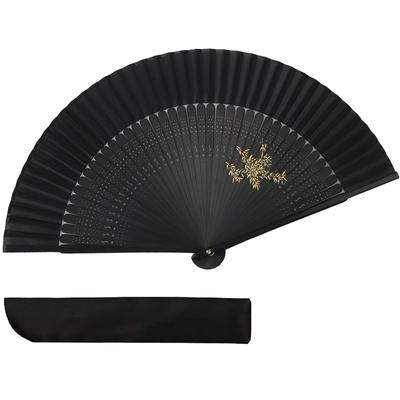 TOuWA Folding Fan for Men and Bamboo Japanese Japanese Perfect for Fireworks New Japanese Kabuki Stylish Set Fan Gold Women, Ribs, Pattern,