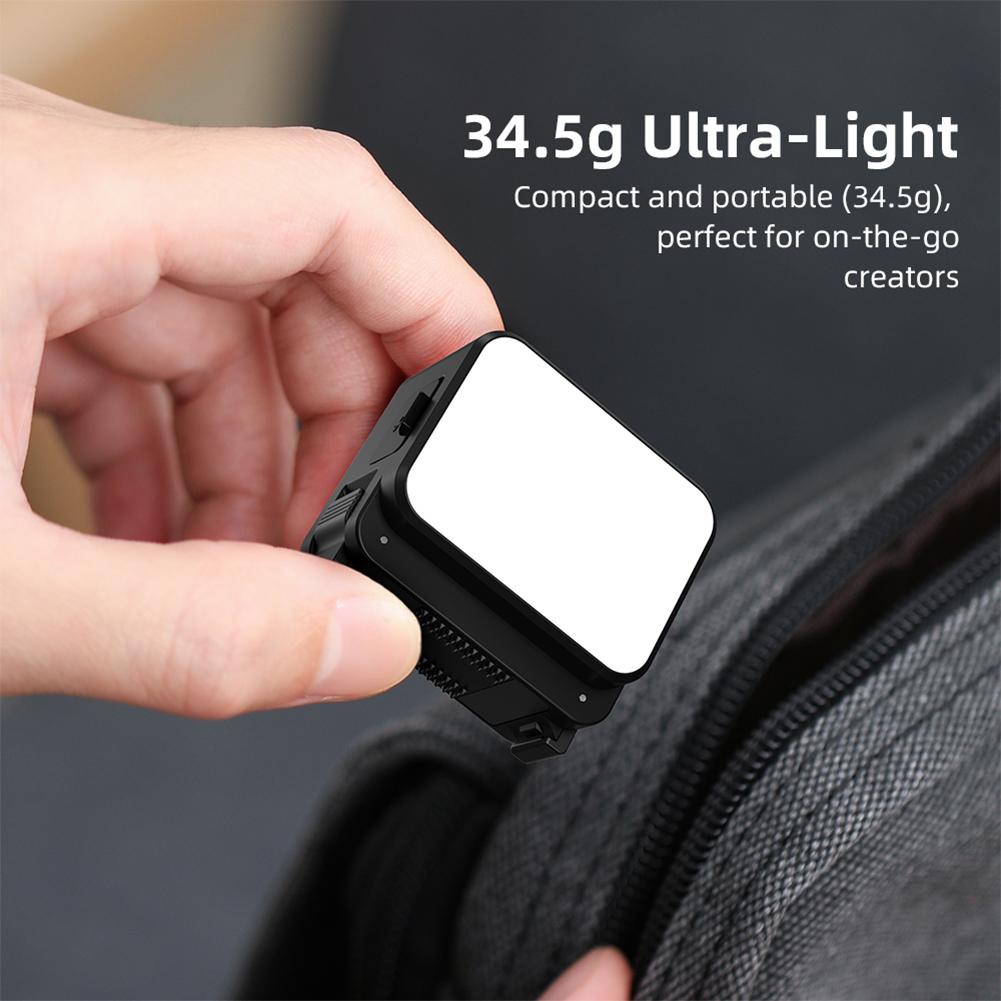 Magnetic Fill Light Rechargeable Vlogging Light Selfie Light for DJI Osmo Pocket 3 Camera Accessories