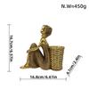 Resin Decorative Figurine Desk Shelf Living Room Office Home Decoration Gift Modern Minimalist Animal Statue