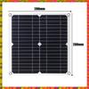 Förderung! 200W Solarpanel-Kit Solarpanel Hohe Effizienz Reise & Telefon Boot Tragbar 12V Batterieladegerät Mit Controller