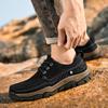 Fashion New British Style Plus Size Men's Retro Casual Shoes Comfort Outdoor Hiking Shoes Quality Anti Slip Wear-resistant Leather Shoes