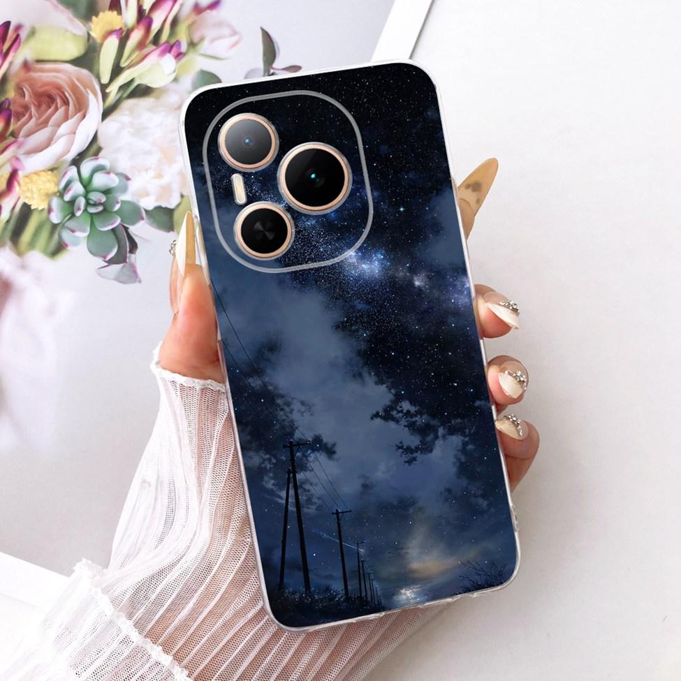 Case For Honor Power 5G Cover DVD-AN00 Transparent Fashion Butterfly Cute Cat Cool Painted Soft Phone Casing For Honor Power 5G