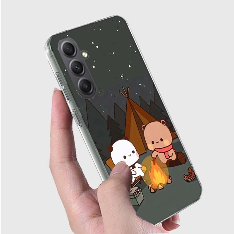 Cute BuBu DuDu Phone Case for Samsung A16 A26 A36 A56 A17 A37 A57 A07 A06 A02S A03 A04S A05S Galaxy Note 20 10 A50S A71 A51 A31