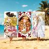 Anime The Rose of Versailles Towel Microfiber Beach Towel Quick Dry Absorbent Soft for Swimming Yoga Resort Travel Camping