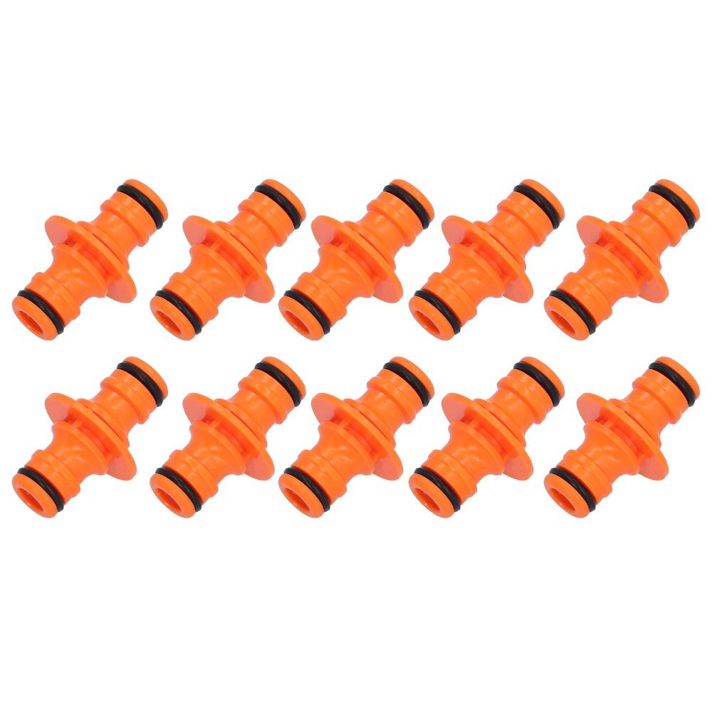 10 Peças Conector de Mangueira de Plástico ABS Engate Rápido Acessório de Mangueira Bico de Mangueira Durável Reparo de Mangueira