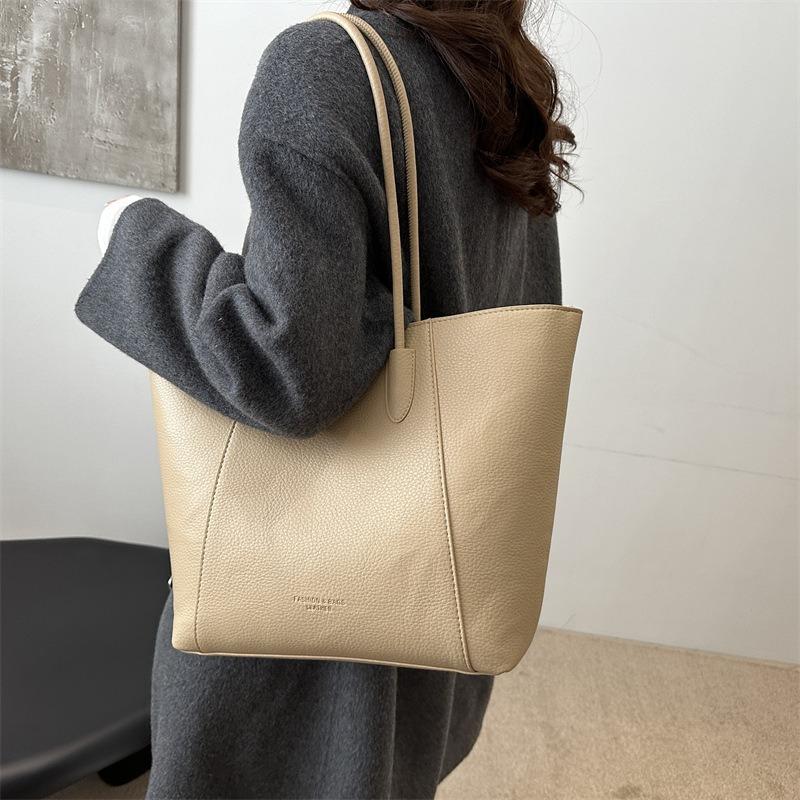 Simple Design Tote Bag Popular Versatile Fashion Large Capacity Daily Commuting Class Single Shoulder Tote Women's Bag