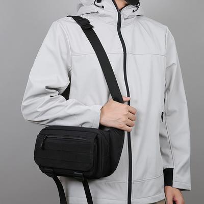 Outdoor Große Kapazität Brusttasche Multifunktionale Crossbody Brusttasche Pendler Hüfttasche
