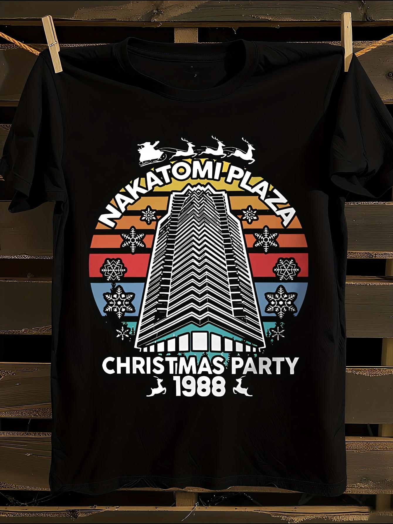 Nakatomi Plaza Hip Hop TShirt Christmas Party 1988 Leisur... M