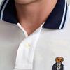 Polo Ralph Lauren SS22 Color Block Cotton Short Sleeve Polo Shirt Men Tops White MNPOKNI1N821681-100