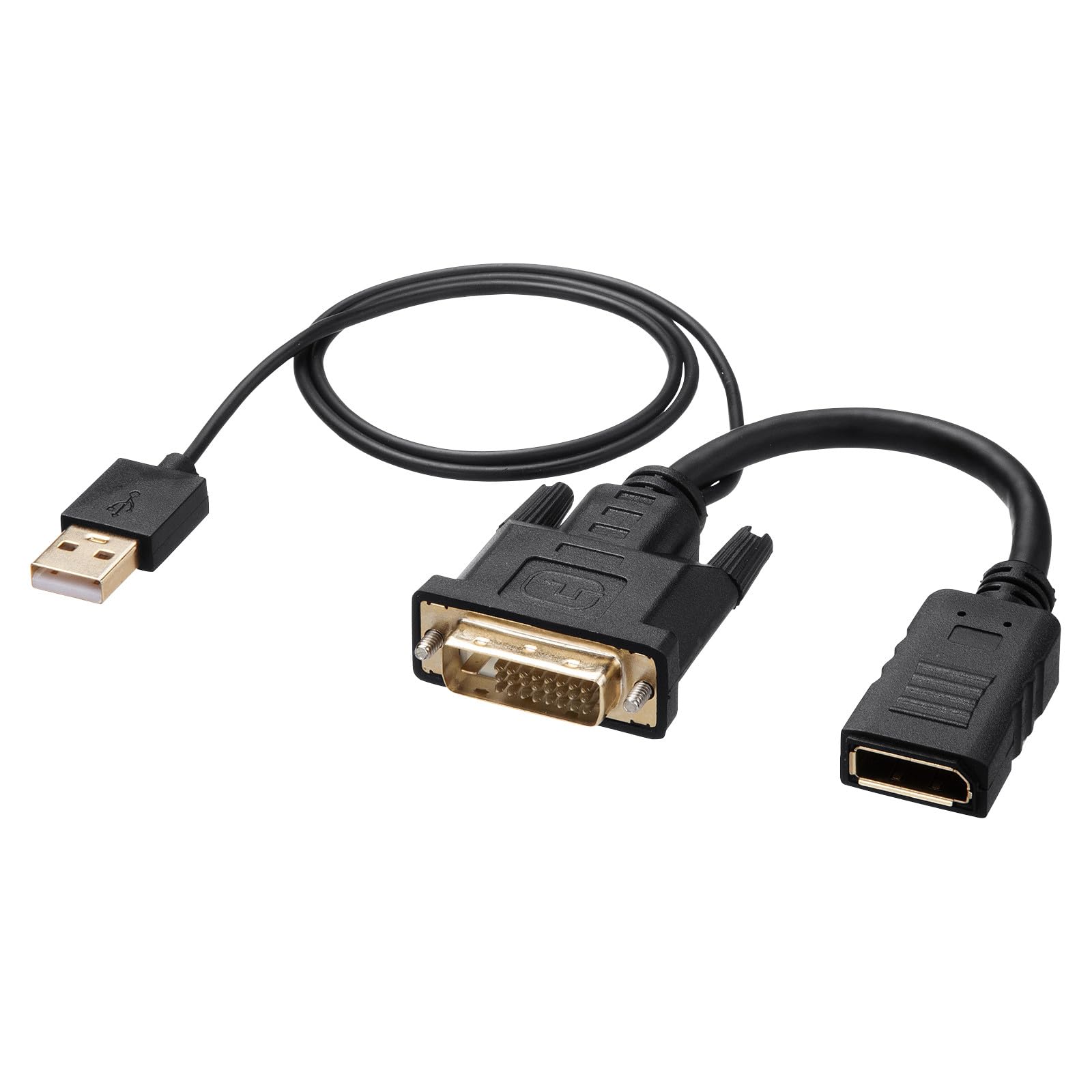 

Sanwa Supply DVI to DisplayPort Adapter (4K/30Hz) AD-DVDP01 чёрный
