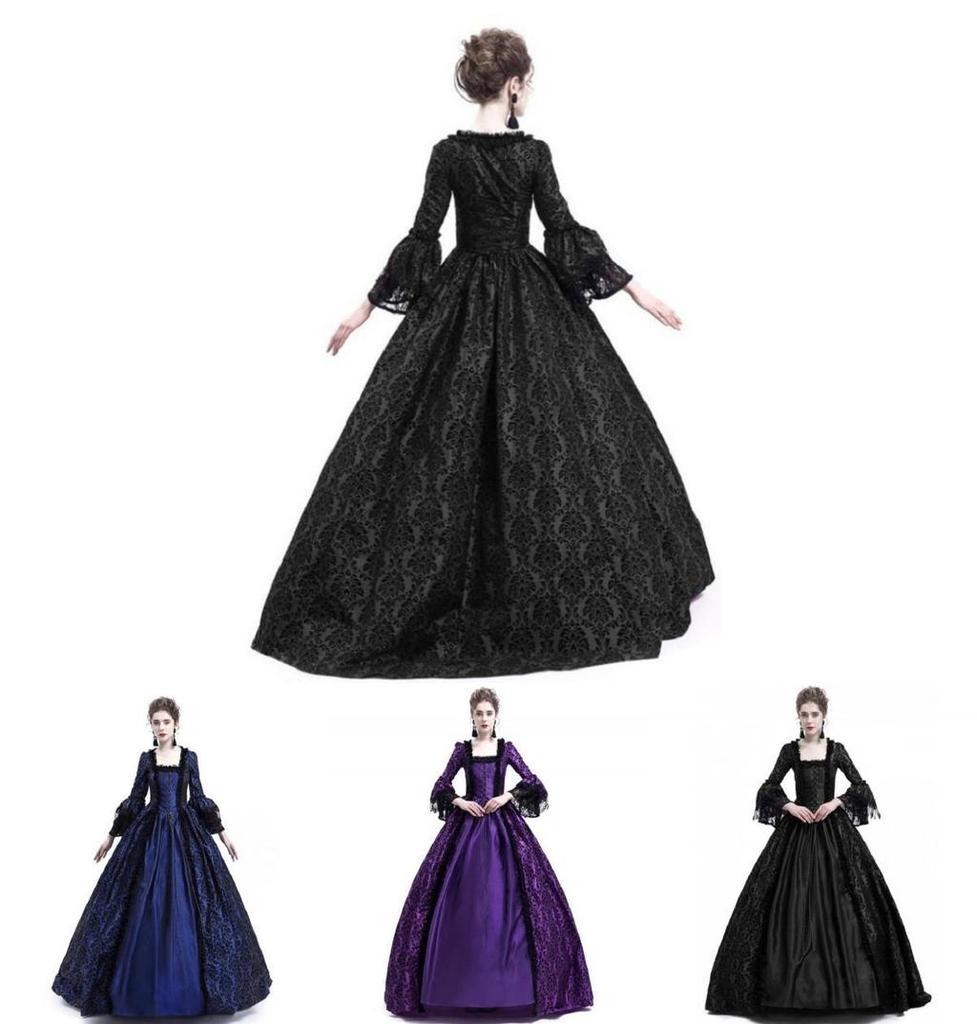 Stunning Womens Marie Antoinette Costume Ideal For Masquerade Parties