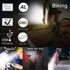 Bicycle Front Rear Light Bike Warning Taillight USB Rechargeable LED Bike Light Waterproof MTB Cycling Lamp Bike Accessories