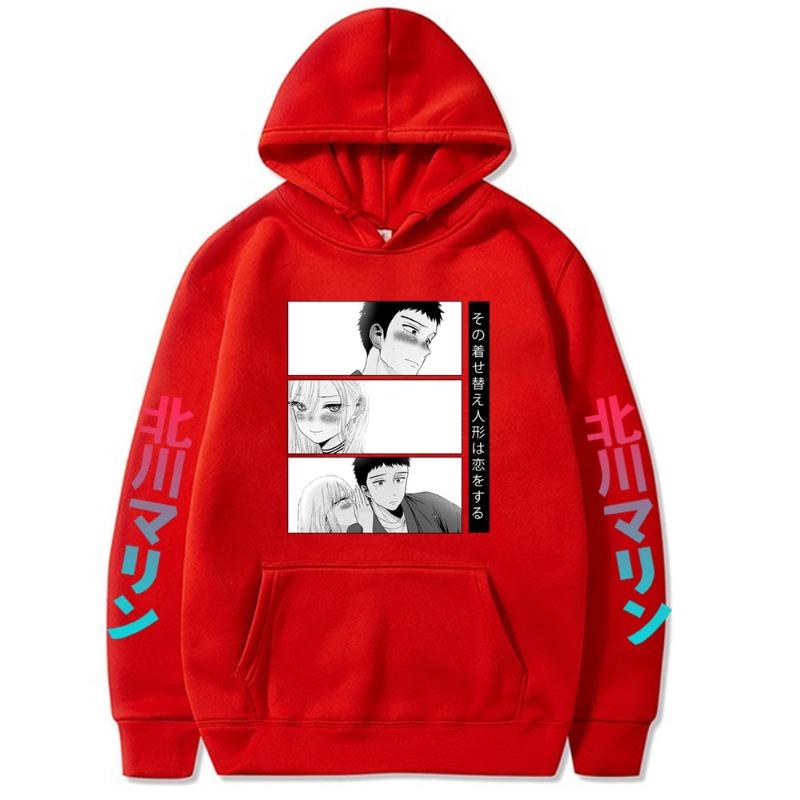 Gogyo Shun Kitagawa Marin Japanese Animation Men Hoodies Boys Harajuku Girls Pullover Fancy Music Gift Loose Sweatshirt