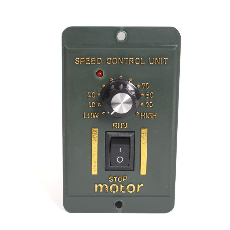 US-52 Регулятор швидкості двигуна змінного струму, Знижувач швидкості 220В, Сумісний з двигунами 25Вт/40Вт/60Вт/90Вт/120Вт/250Вт.