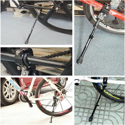 Adjustable Bicycle Kickstand 26-36Cm Mountain Bike Aluminum Side Rear Kick Stand
