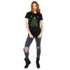 Elf T-shirt da Donna/Ragazza in Cotone Albero di Natale Stile Boyfriend