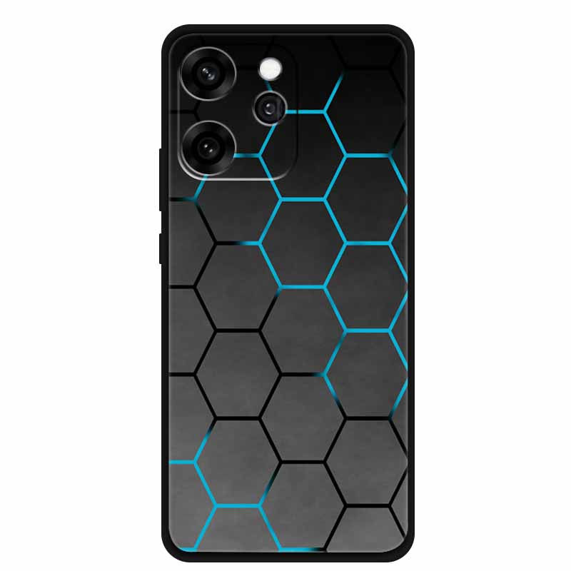 For Oppo Reno15 Phone Case TPU Soft Silicone Tech Style Case for Oppo Reno 15 Flower Heart-shaped Protector Cover PLW110 Coque