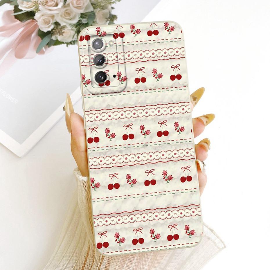 Cute Printed Phone Case For Samsung Galaxy S20 5G S 20 FE S20+ Soft Silicone Shockproof Cases For Samsung S20 Plus S20FE Bumpers