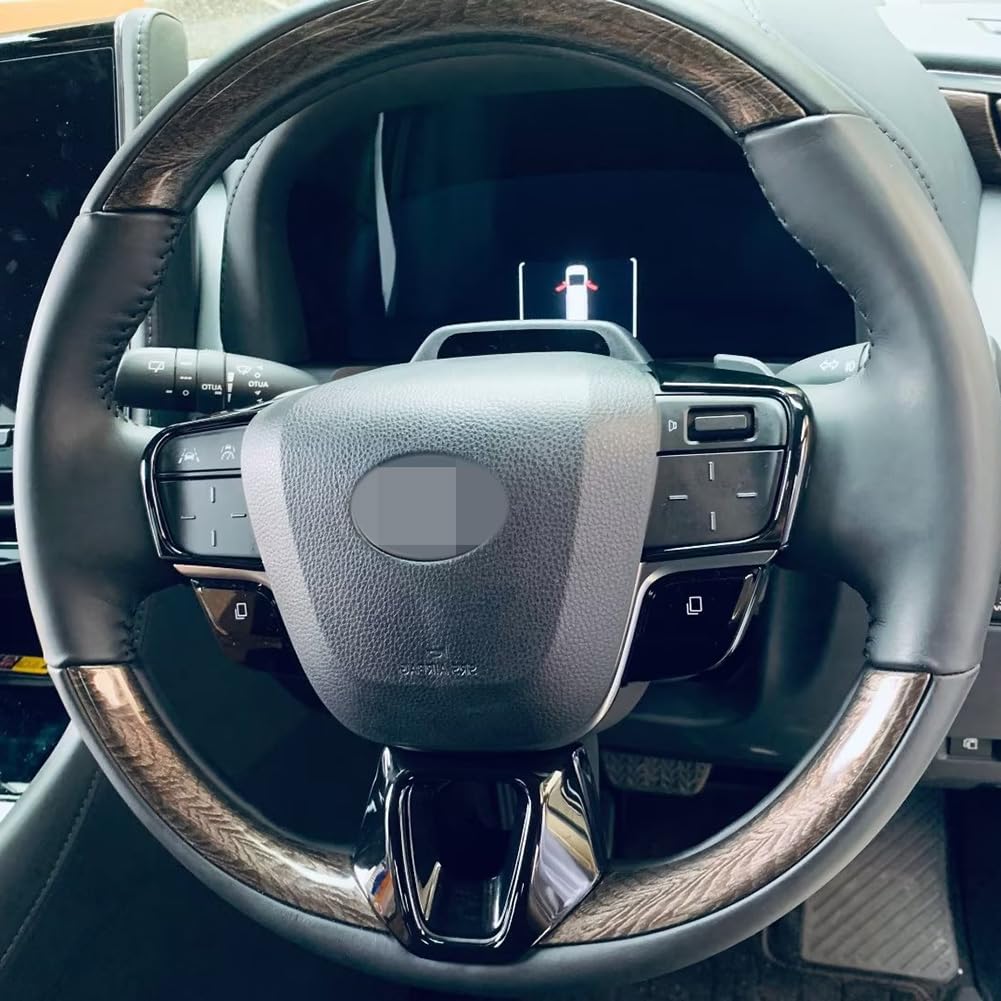 RUIQ Toyota New Alphard Vellfire 40 Series Exclusive Interior Steering Garnish Handle Frame Interior Exclusively Designed for TOYOTA ALPHARD VELLFIRE