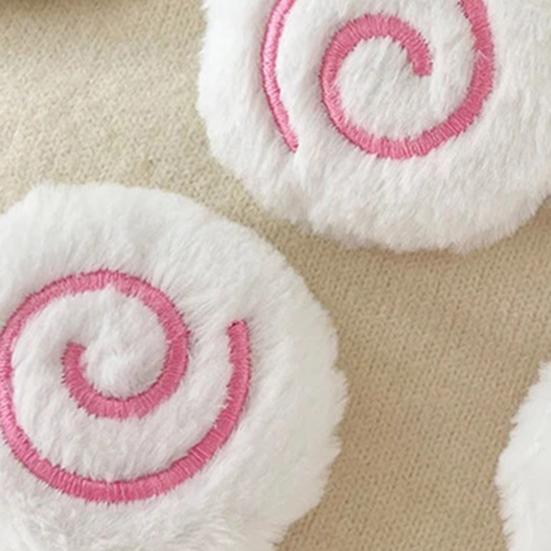 1/2/3 Piezas Pasador de Pelo para Niña Peluche Decoración de Caramelo Pinzas Fuertes para el Cabello Pasadores para Flequillo Otoño Invierno Accesorios para el Cabello para Lavarse la Cara Maquillaje Cocina
