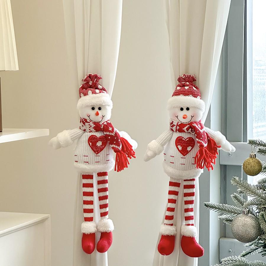 Kreative Weihnachtsmann Vorhangschnalle - Weihnachtsdekoration und Neujahrszimmer-Requisiten