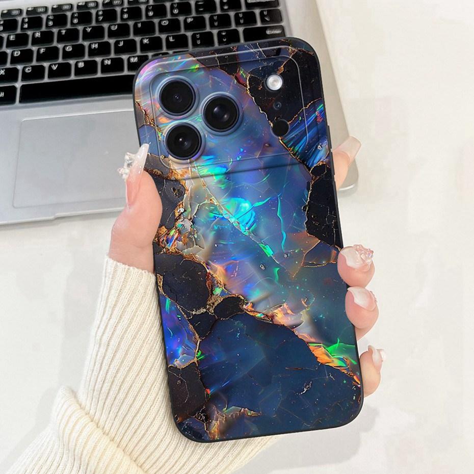 Beautiful Floral Phone Case For iPhone 17 Pro Max 17 Air Soft Silicone Shockproof Cases For iPhone17 17Pro 17Air Cover Bumpers