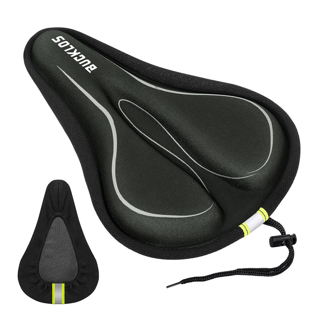 BUCKLOS bike saddle cover breathable bicycle seat cover comfortable mountain bike gel saddle covers bicycle accessories